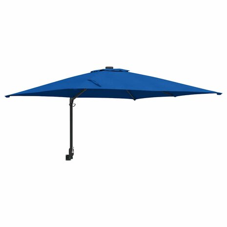 Tuinparasol Blauw en Zwart 248.5 x 247.5 x 160 cm