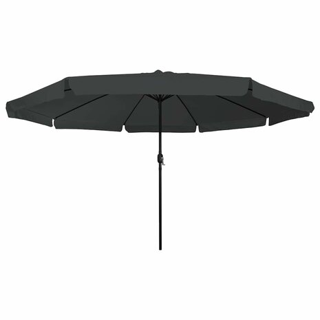 Tuinparasol Antraciet en Zwart 395 x 395 x 245 cm