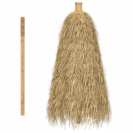 Tiki Paraplu met Bananenblad Luifel 180 cm Bamboe