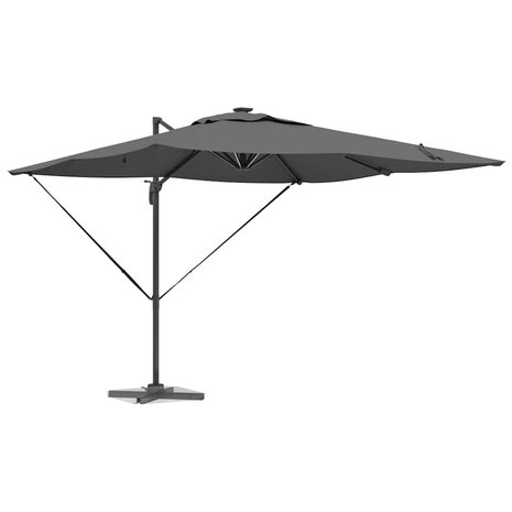 Parasol 286 x 285 x 270 cm Aluminium