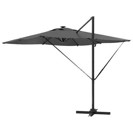 Parasol 286 x 285 x 270 cm Aluminium