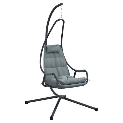 Hangende ei-stoel Antraciet 94 x 107 x 196.5 cm Staal