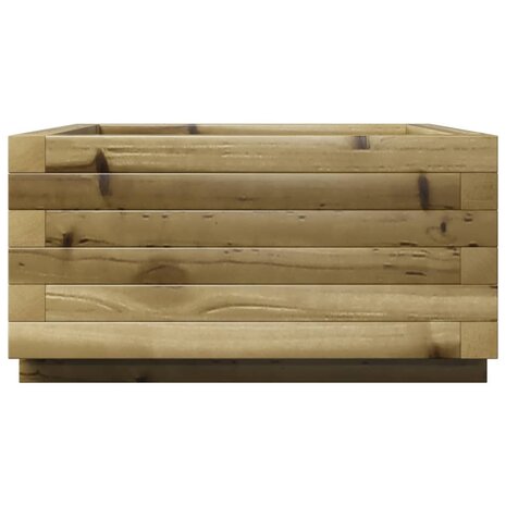 Plantenbak 50x50x26,5 cm geïmpregneerd grenenhout