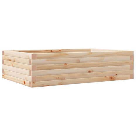 Plantenbak 90x60x23 cm massief grenenhout