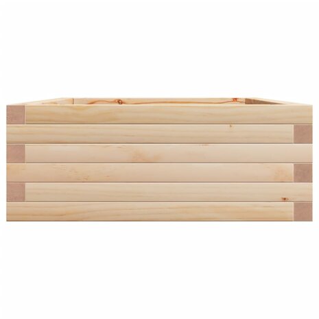 Plantenbak 90x60x23 cm massief grenenhout