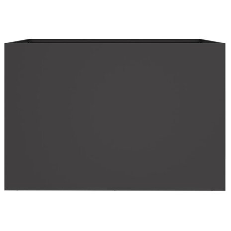 Plantenbak 62x40x39 cm staal zwart