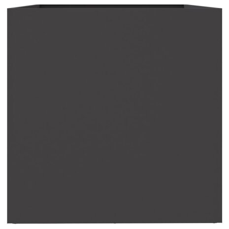 Plantenbak 62x40x39 cm staal zwart