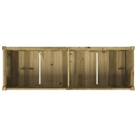 Plantenbak 150x50x70 cm geïmpregneerd grenenhout