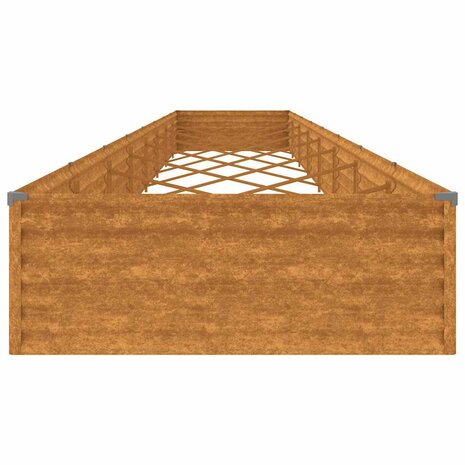 Plantenbak verhoogd 770x100x36 cm cortenstaal