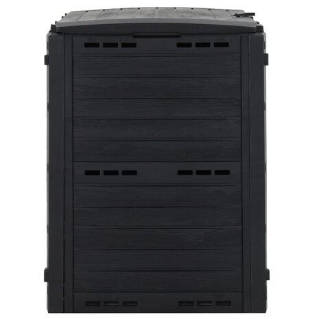 Compostbak 280 L polypropeen zwart