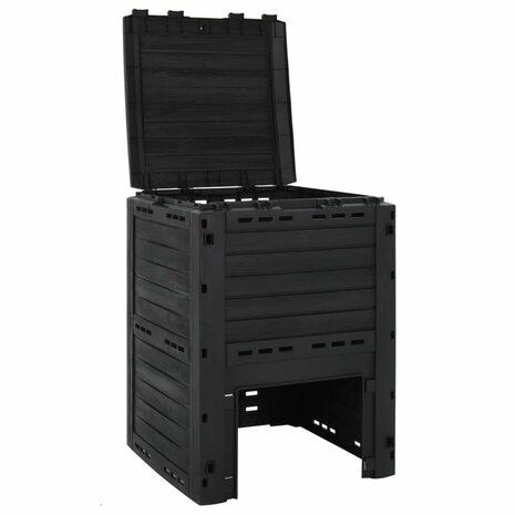Compostbak 280 L polypropeen zwart