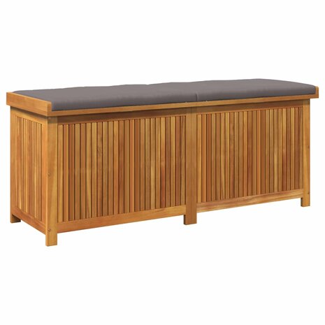 Kussenbox voor buiten 150x50x60,5 cm massief acaciahout
