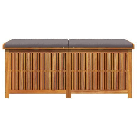 Kussenbox voor buiten 150x50x60,5 cm massief acaciahout