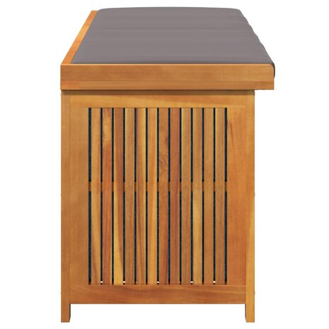 Kussenbox voor buiten 150x50x60,5 cm massief acaciahout