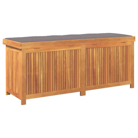 Kussenbox voor buiten 150x50x60,5 cm massief acaciahout