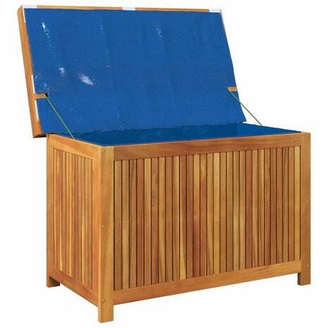 Kussenbox voor buiten 90x50x60,5 cm massief acaciahout