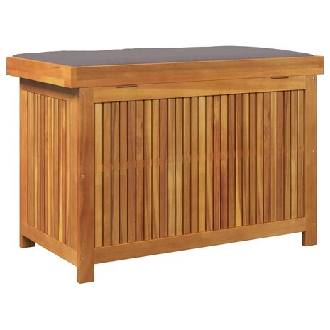 Kussenbox voor buiten 90x50x60,5 cm massief acaciahout