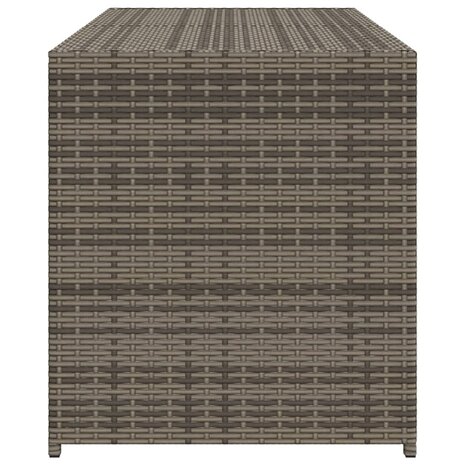 Tuinbox 283 L poly rattan grijs