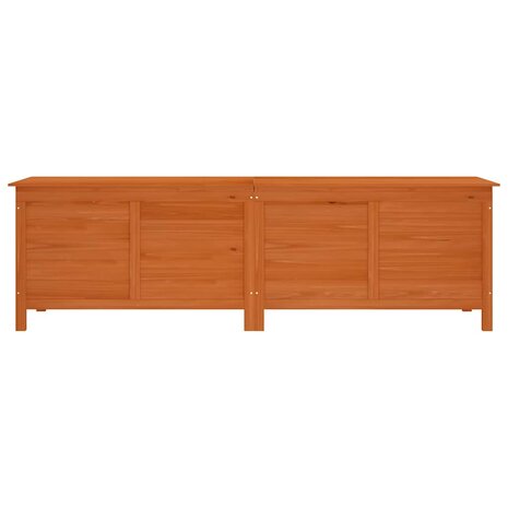 Tuinbox 198,5x50x56,5 cm massief vurenhout bruin