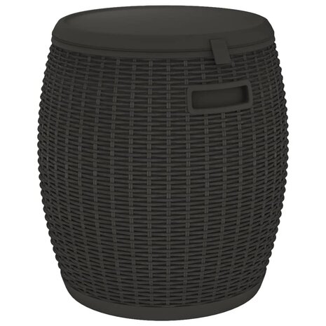 Tuinbox 4-in-1 polypropeen zwart