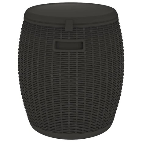 Tuinbox 4-in-1 polypropeen zwart