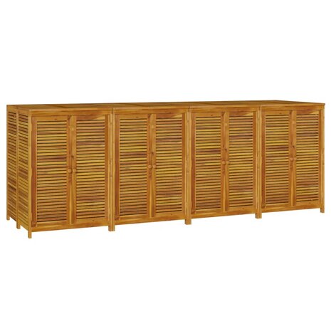 Tuinbox 280x87x104 cm massief acaciahout