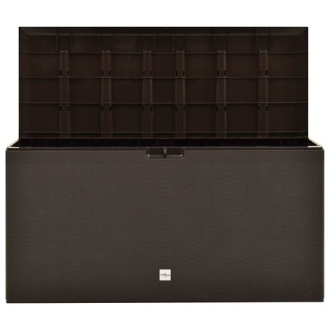 Tuinbox 114x47x60 cm bruin