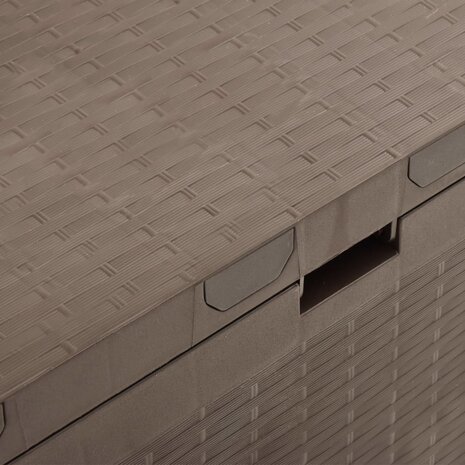 Tuinbox 114x47x60 cm bruin