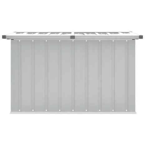 Tuinbox 109x67x65 cm grijs