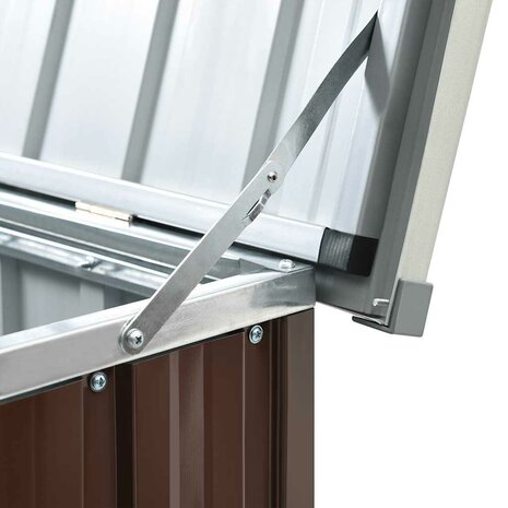 Tuinbox 171x99x93 cm bruin