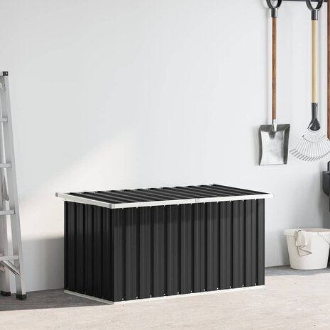 Tuinbox 129x67x65 cm antraciet