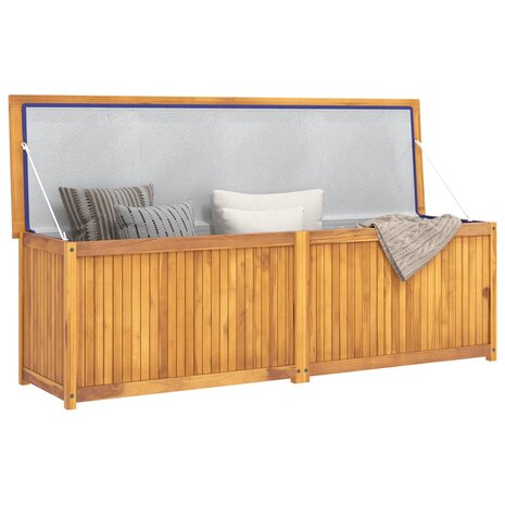 Tuinbox 175x50x55 cm massief teakhout