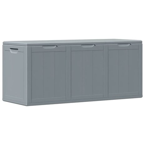 Tuinbox 270 L PP houtlook grijs