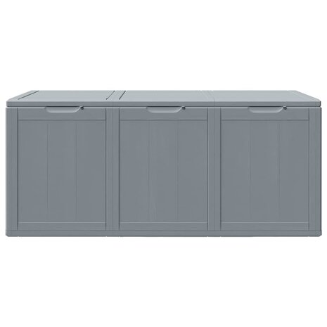 Tuinbox 270 L PP houtlook grijs
