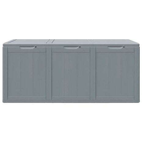 Tuinbox 270 L PP houtlook grijs