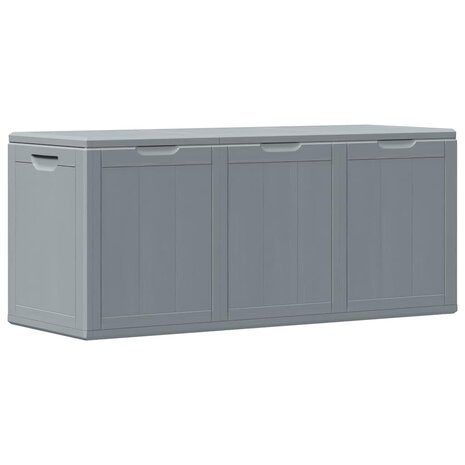 Tuinbox 270 L PP houtlook grijs