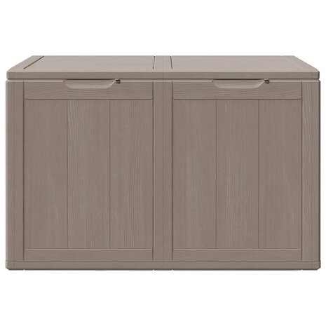Tuinbox 180 L PP houtlook bruin