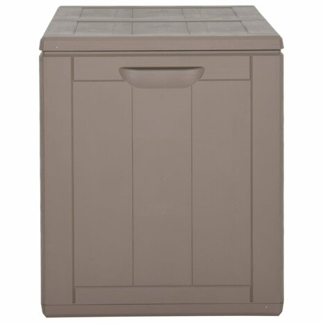 Tuinbox 180 L PP houtlook bruin