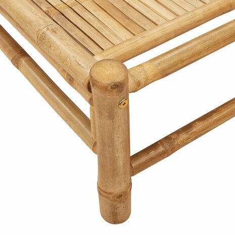 Ligbed 55x199x30 cm bamboe