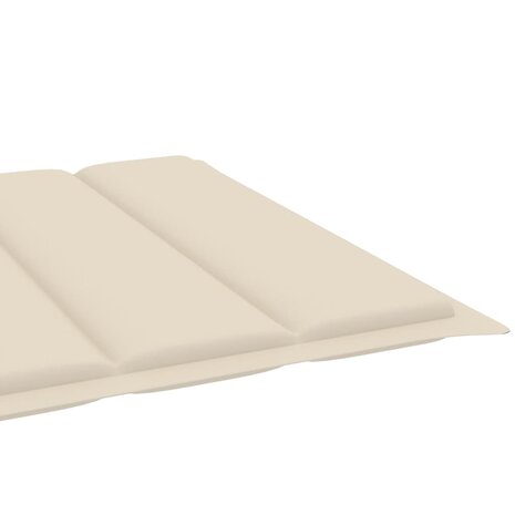 Ligbed met kussen massief acaciahout