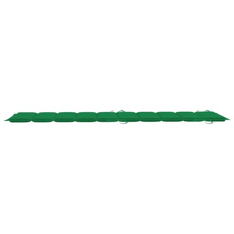 Ligbed met kussen massief acaciahout