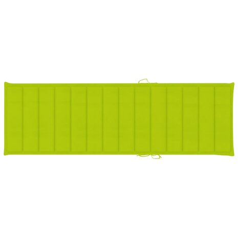 Ligbed met kussen massief acaciahout