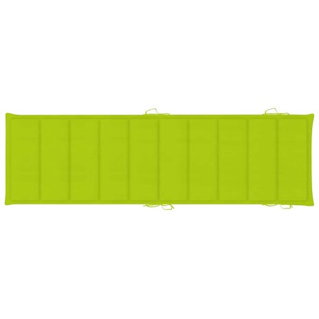 Ligbed met kussen massief acaciahout
