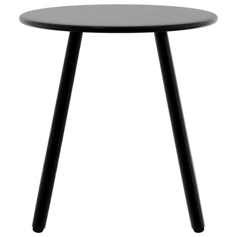Set tuinstoelen 3-delig poly rattan zwart en lichtgrijs