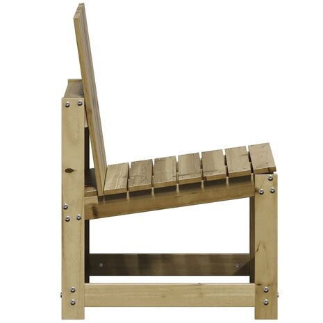 3-delige Loungeset geïmpregneerd grenenhout