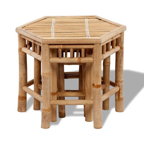 Tuinkrukken 3 st bamboe