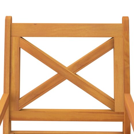 Tuinstoelen 3 st massief acaciahout