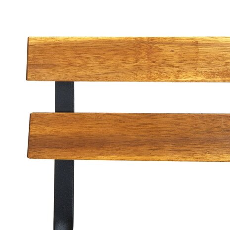 Bistrostoelen inklapbaar 4 st massief acaciahout