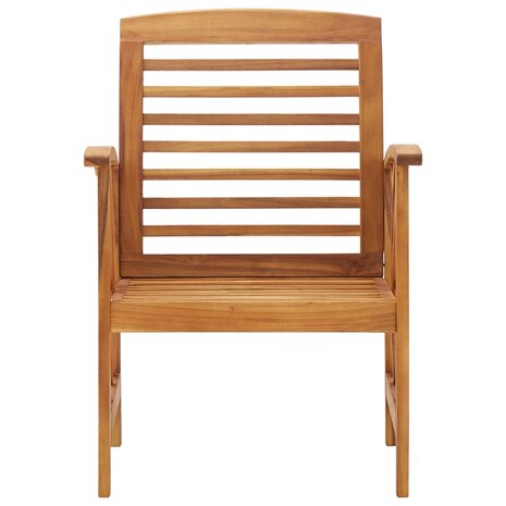 Tuinstoelen 2 st massief acaciahout