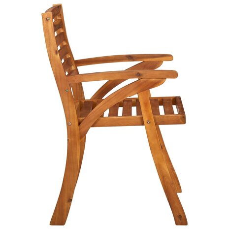 Tuinstoelen 6 st massief acaciahout
